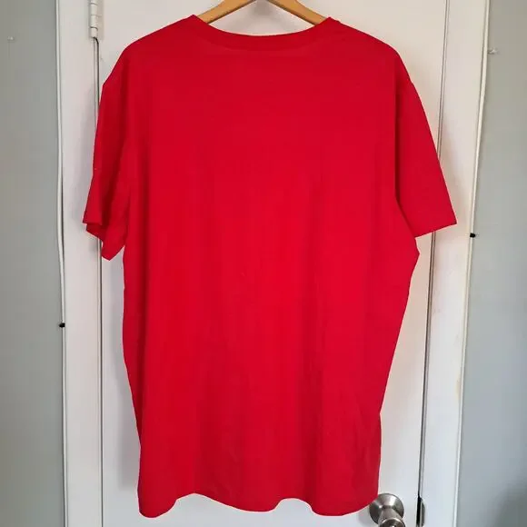 Home Alone 2X Merry Christmas Ya Filthy Animal Graphic T-Shirt Red NWT - Picture 3 of 4